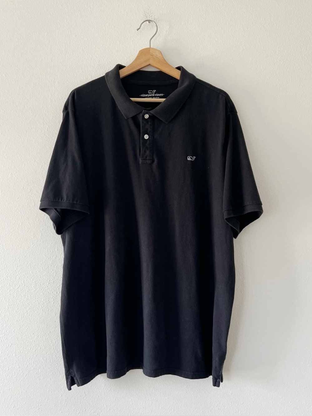 VINEYARD VINES | Classic Black Whale Polo | XL